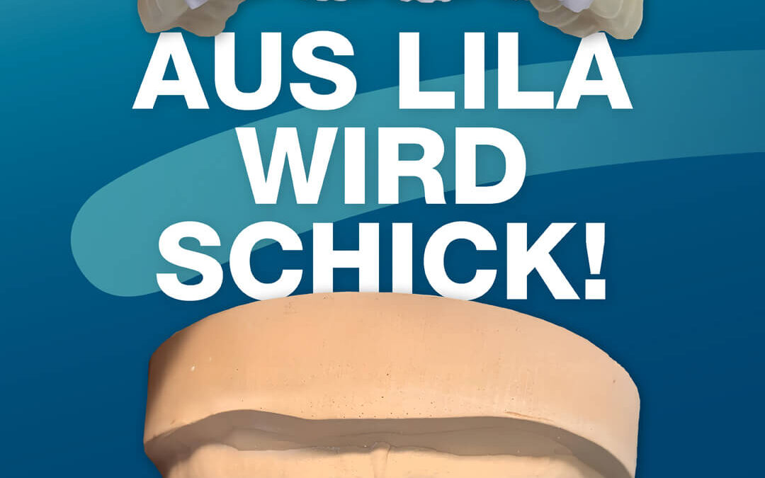 Aus Lila wird schick – und zwar richtig schick!