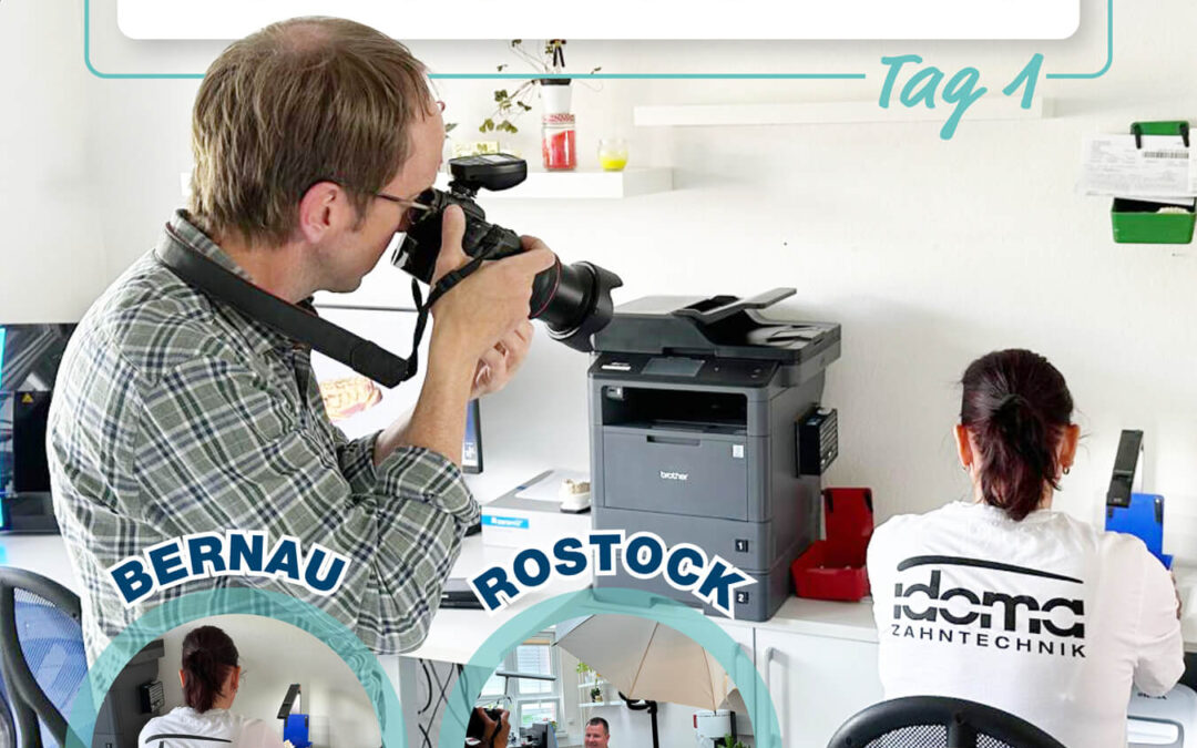 4 Tage Fotoshootings in zehn IDOMA-Laboren