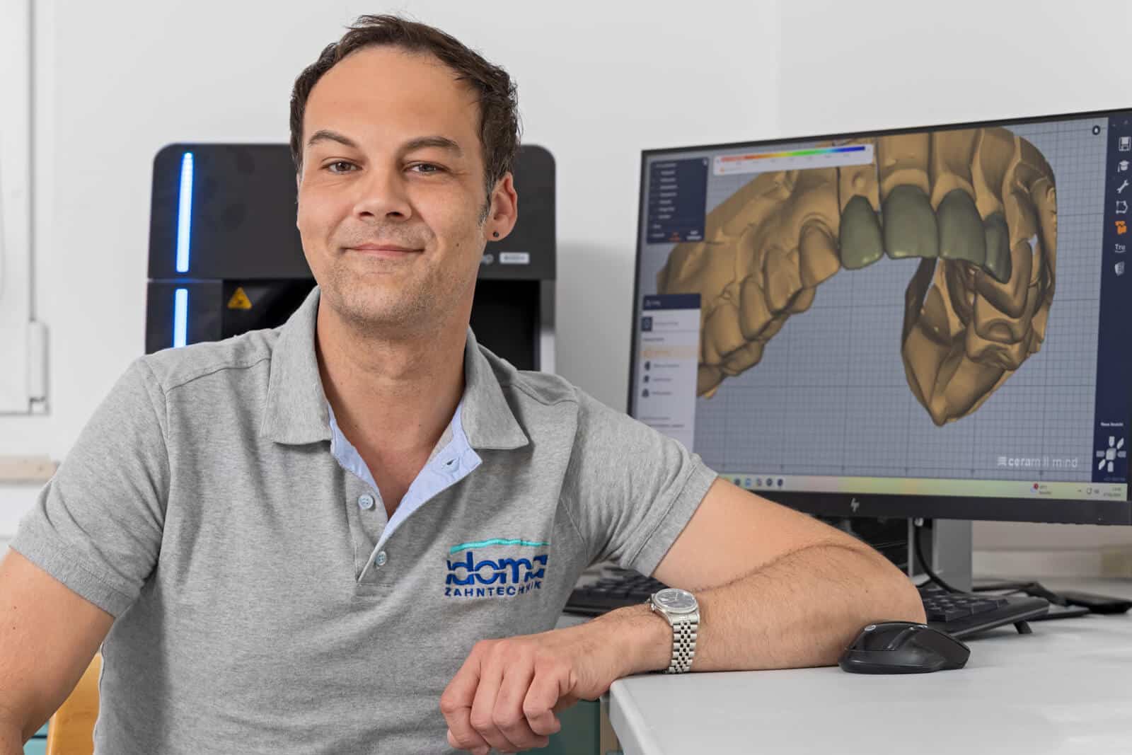IDOMA Zahntechnik - Standort Burg - Laborleter Stefan Meinicke
